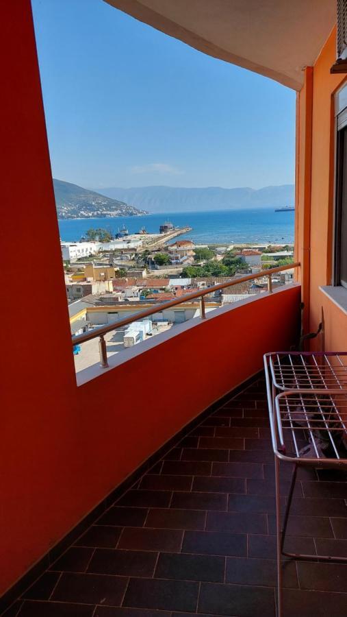 Sweetview 2-Bedroom Apartment With 3 Balcony Seaview Vlorë Esterno foto
